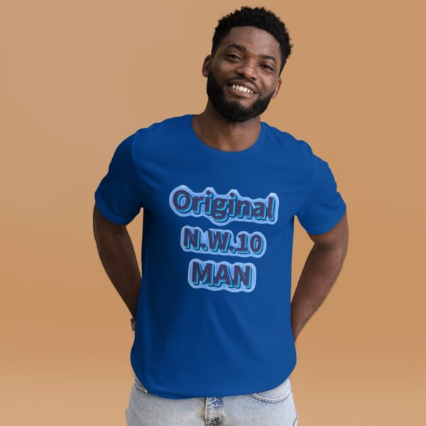 Original N.W.10 Man Statement Tee - Unisex t-shirt - Image 8
