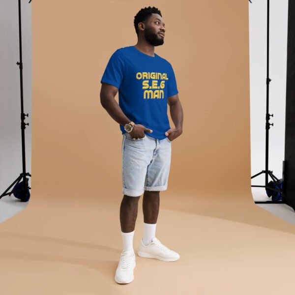 Original S.E.6 Man T-Shirt – South East London Streetwear Vibes - Unisex t-shirt - Image 11