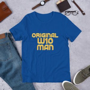 Original W10 Man T-Shirt – Ladbroke Grove Streetwear by ROADMAN UK - Unisex t-shirt