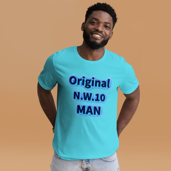 Original N.W.10 Man Statement Tee - Unisex t-shirt - Image 10