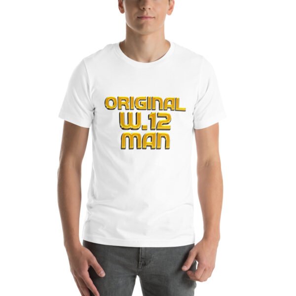 Original W.12 Man T-Shirt – Shepherd’s Bush Streetwear by ROADMAN UK - Unisex t-shirt - Image 31