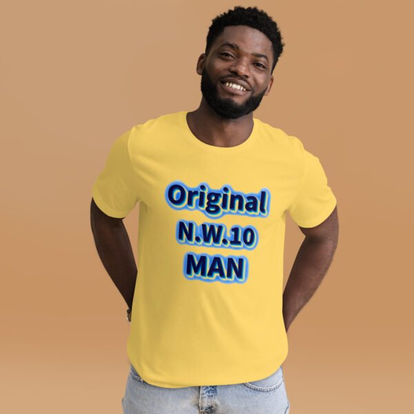 Original N.W.10 Man Statement Tee - Unisex t-shirt - Image 12