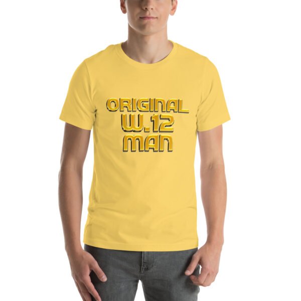 Original W.12 Man T-Shirt – Shepherd’s Bush Streetwear by ROADMAN UK - Unisex t-shirt - Image 25