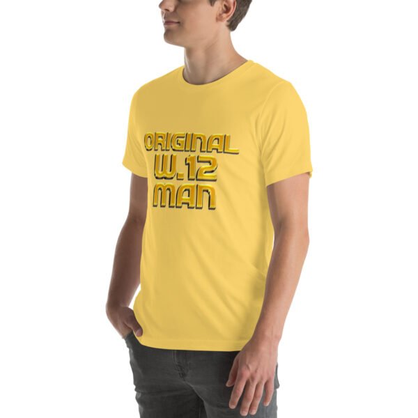 Original W.12 Man T-Shirt – Shepherd’s Bush Streetwear by ROADMAN UK - Unisex t-shirt - Image 28